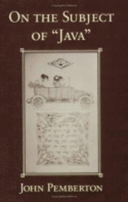 bokomslag On the Subject of &quot;Java&quot;