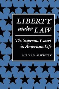 bokomslag Liberty Under Law
