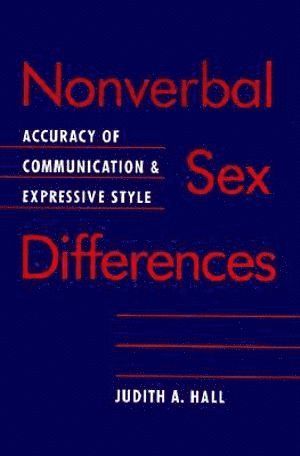 bokomslag Nonverbal Sex Differences