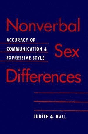 bokomslag Nonverbal Sex Differences