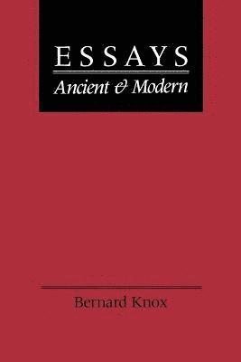 Essays Ancient and Modern