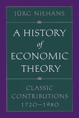 bokomslag A History of Economic Theory