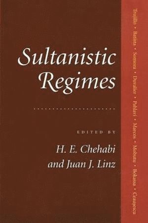 bokomslag Sultanistic Regimes