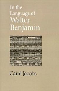 bokomslag In the Language of Walter Benjamin