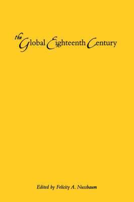 Felicity A. Nussbaum, Felicity A Nussbaum - Global Eighteenth Century, Inbunden