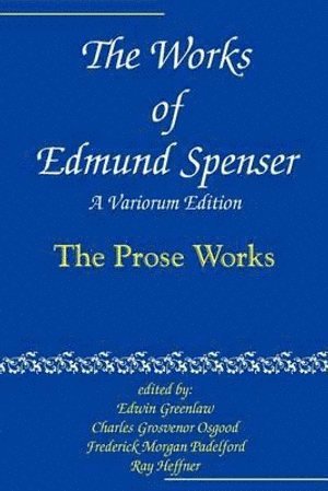 bokomslag Works of Edmund Spenser