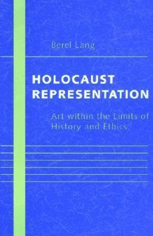 bokomslag Holocaust Representation