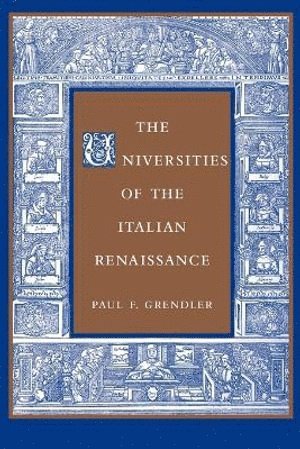 Universities of the Italian Renaissance