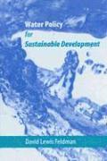 bokomslag Water Policy for Sustainable Development