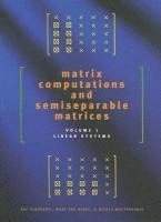 bokomslag Matrix Computations and Semiseparable Matrices