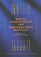 Matrix Computations and Semiseparable Matrices 1