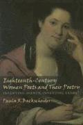 bokomslag Eighteenth-Century Women Poets and Their Poetry