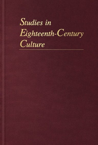 Linda Zionkowski, Downing A. Thomas - Studies in Eighteenth-Century Culture, Inbunden