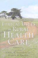 bokomslag Ethical Issues in Rural Health Care