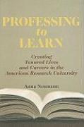 Professing to Learn 1