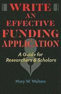 Write an Effective Funding Application 1