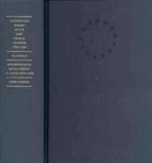 United States Congress, Charlene Bangs Bickford, Kenneth R. Bowling, Helen E. Veit, William Charles diGiacomantonio - Documentary History of the First Federal Congress of the United States of America, March 4, 1789–March 3, 1791, Inbunden
