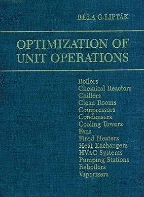 Optimization of Unit Operations 1