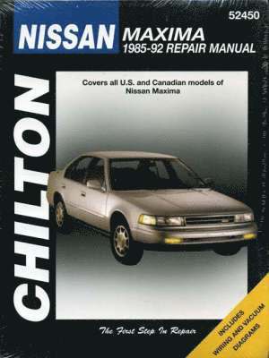 Chilton Automotive Books, Chilton - Nissan Maxima, 1985-92 Maxima, Häftad