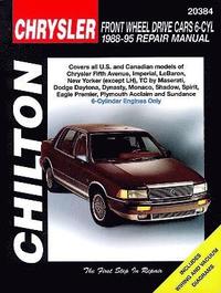 bokomslag Chrysler Front Wheel Drive Cars 6 Cyl (88 - 95) (Chilton)