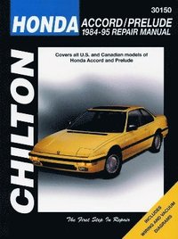 bokomslag Honda Accord/Prelude (84 - 95) (Chilton)