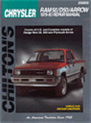 Nichols, Chilton Editorial - Dodge RAM 50, D50, and Arrow, 1979-93, Häftad