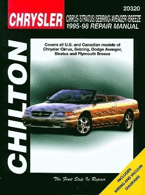 bokomslag Chrysler Cirrus/Stratus/Sebring/Avenger/Breeze (95 - 98) (Chilton)