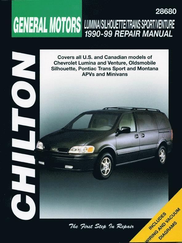 Haynes Publishing, Chilton, The Nichols/Chilton - General Motors Lumina Apv/Silhouette/Trans Sport/Venture (90 - 99) (Chilton), Häftad