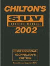 bokomslag SUV Service Manual 1998-2002 - Annual Edition