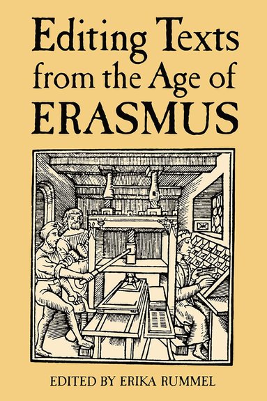 bokomslag Editing Texts from the Age of Erasmus