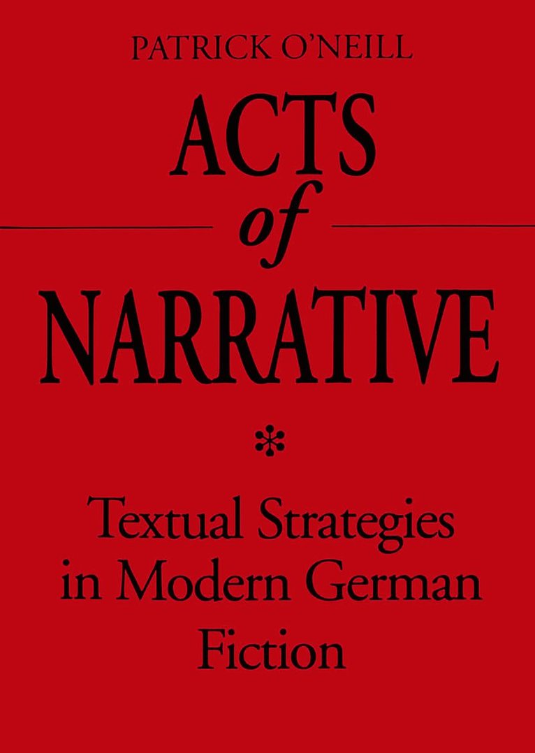 Acts of Narrative
