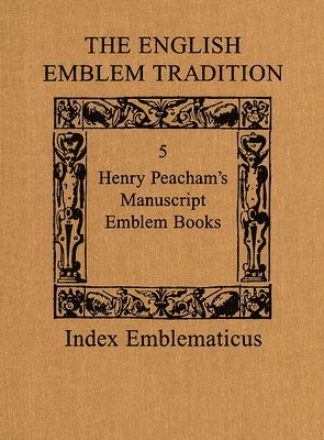 The English Emblem Tradition 1