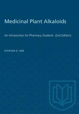 bokomslag Medicinal Plant Alkaloids