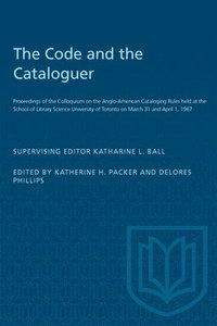 bokomslag Code And The Cataloguer