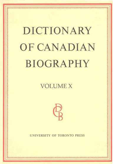 bokomslag Dictionary of Canadian Biography / Dictionaire Biographique du Canada