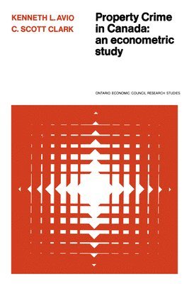 bokomslag Property Crime in Canada: An Econometric Study