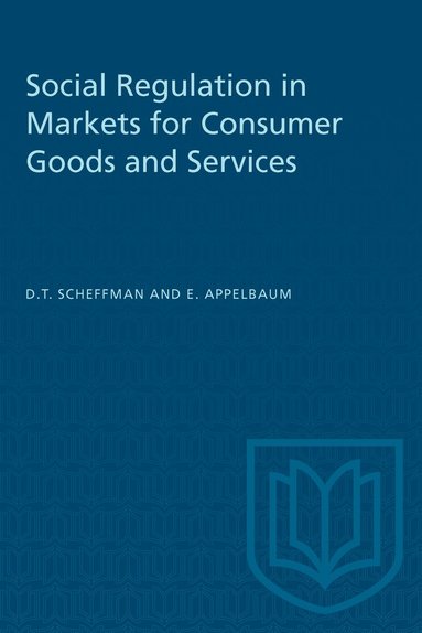 bokomslag Social Regulation in Markets for Consumer Goods and Services