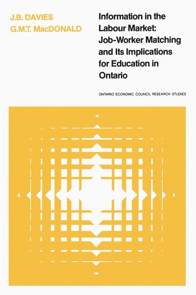 James Davies, Glenn MacDonald - Information in the Labour Market, Häftad