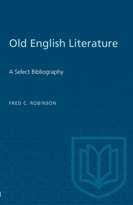 bokomslag Old English Literature