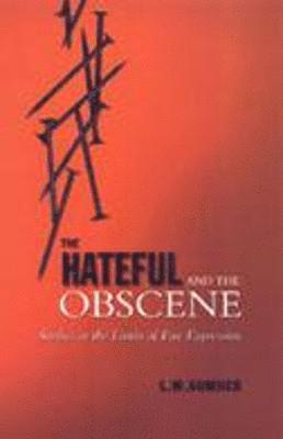 The Hateful and the Obscene 1