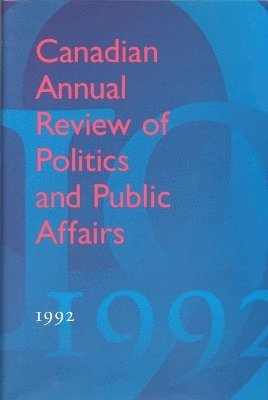 Canadian Annual Review of Politics and Public Affairs 1