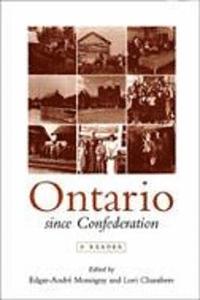 bokomslag Ontario Since Confederation