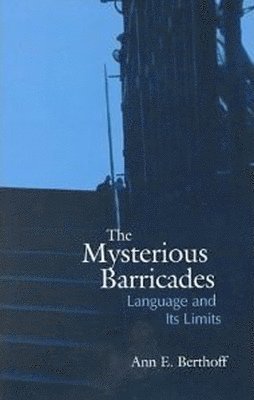 Ann E. Berthoff, Ann E Berthoff - Mysterious Barricades, Inbunden