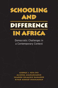 bokomslag Schooling and Difference in Africa