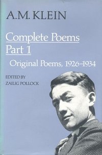 bokomslag A.M. Klein: Complete Poems