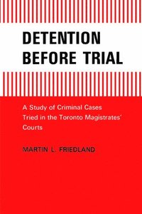 bokomslag Detention Before Trial
