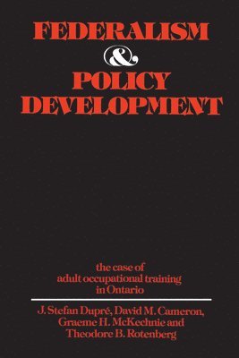 Federalism And Policy Development 1