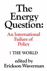 bokomslag The Energy Question Volume One
