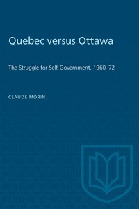 bokomslag Quebec Versus Ottawa