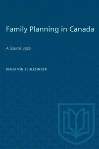 bokomslag Family Planning In Canada